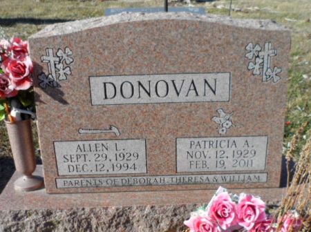 DONOVAN, PATRICIA A. - Johnson County, Iowa | PATRICIA A. DONOVAN 