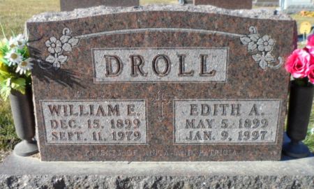 DROLL, EDITH A. - Johnson County, Iowa | EDITH A. DROLL 