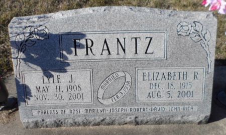 FRANTZ, LYLE J. - Johnson County, Iowa | LYLE J. FRANTZ 