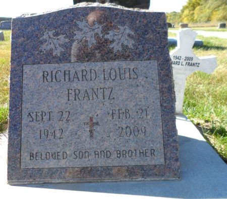 FRANTZ, RICHARD LOUIS - Johnson County, Iowa | RICHARD LOUIS FRANTZ 