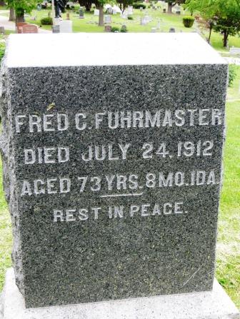 FUHRMASTER, FRED C. - Johnson County, Iowa | FRED C. FUHRMASTER 