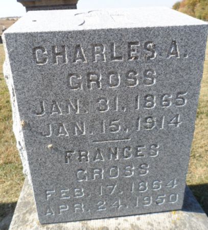 GROSS, FRANCES - Johnson County, Iowa | FRANCES GROSS 