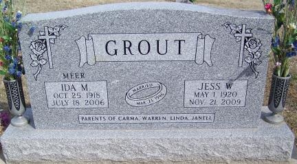 GROUT, JESS W. - Johnson County, Iowa | JESS W. GROUT 