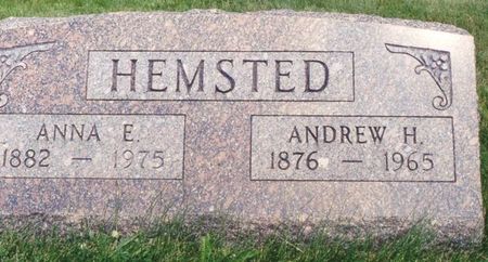 HEMSTED, ANDREW HENRY - Johnson County, Iowa | ANDREW HENRY HEMSTED 