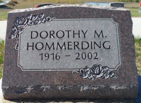 HOMMERDING, DOROTHY M. - Johnson County, Iowa | DOROTHY M. HOMMERDING 