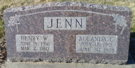 JENN, HENRY W. - Johnson County, Iowa | HENRY W. JENN 