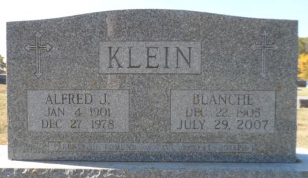 KLEIN, BLANCHE - Johnson County, Iowa | BLANCHE KLEIN 