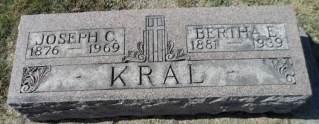 KRAL, BERTHA E. - Johnson County, Iowa | BERTHA E. KRAL 