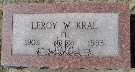 KRAL, LEROY W. - Johnson County, Iowa | LEROY W. KRAL 