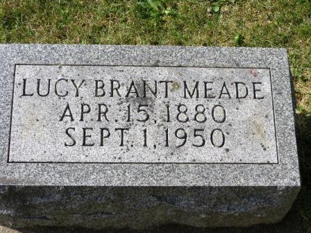 BRANT MEADE, LUCY - Johnson County, Iowa | LUCY BRANT MEADE 
