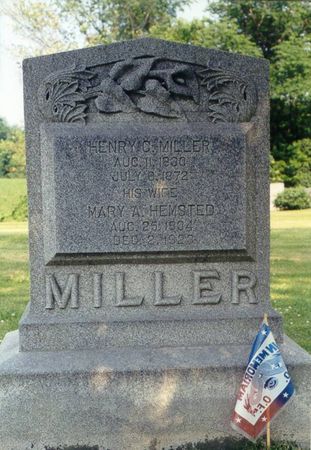 HEMSTED MILLER, MARY ANNE - Johnson County, Iowa | MARY ANNE HEMSTED MILLER 