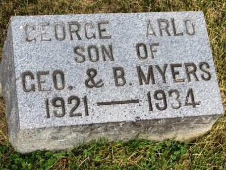 MYERS, GEORGE ARLO - Johnson County, Iowa | GEORGE ARLO MYERS 