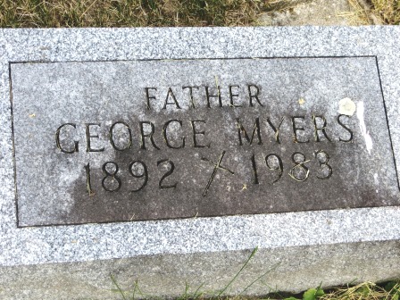 MYERS, GEORGE - Johnson County, Iowa | GEORGE MYERS 