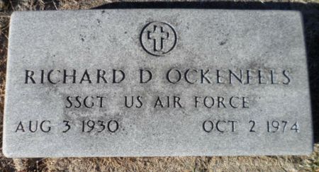 OCKENFELS, RICHARD D. - Johnson County, Iowa | RICHARD D. OCKENFELS 