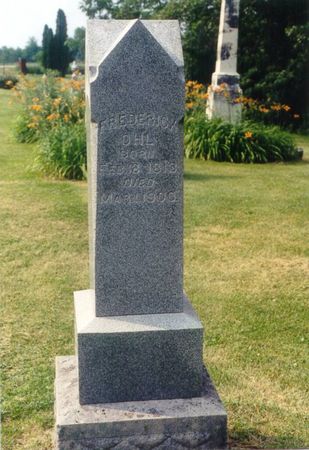 OHL, FREDERICK - Johnson County, Iowa | FREDERICK OHL 