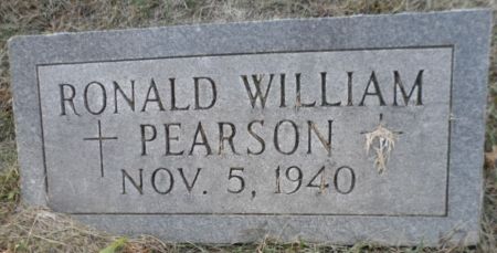 PEARSON, RONALD WILLIAM - Johnson County, Iowa | RONALD WILLIAM PEARSON 