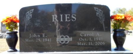 RIES, CAROL A. - Johnson County, Iowa | CAROL A. RIES 