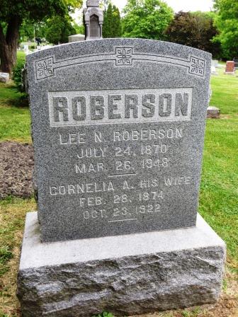 ROBERSON, CORNELIA A. - Johnson County, Iowa | CORNELIA A. ROBERSON 