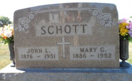 SCHOTT, MARY G. - Johnson County, Iowa | MARY G. SCHOTT 