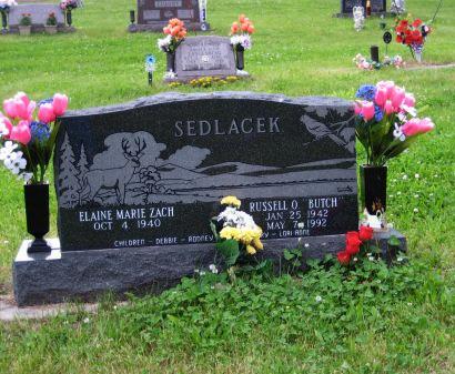 ZACH SEDLACEK, ELAINE MARIE - Johnson County, Iowa | ELAINE MARIE ZACH SEDLACEK 