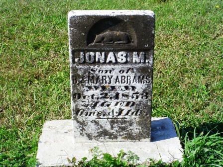 ABRAMS, JONAS M. - Jones County, Iowa | JONAS M. ABRAMS 
