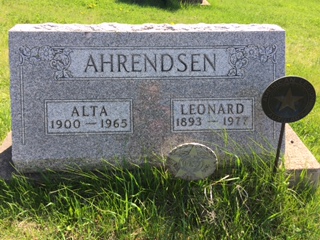 AHRENDSEN, LEONARD - Jones County, Iowa | LEONARD AHRENDSEN 