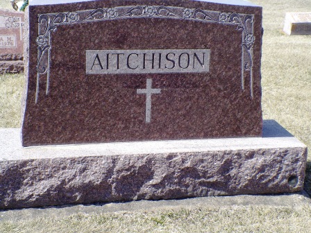 AITCHINSON, FAMILY STONE - Jones County, Iowa | FAMILY STONE AITCHINSON 