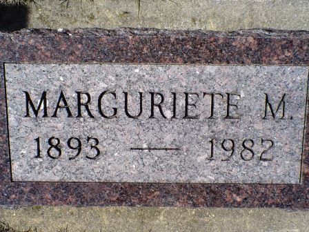 AITCHISON, MARGURIETE M - Jones County, Iowa | MARGURIETE M AITCHISON 