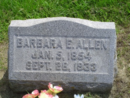 ALLEN, BARBARA E - Jones County, Iowa | BARBARA E ALLEN 