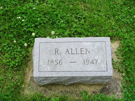 ALLEN, R - Jones County, Iowa | R ALLEN 