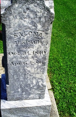 ALSPAGH, SALOMA - Jones County, Iowa | SALOMA ALSPAGH 