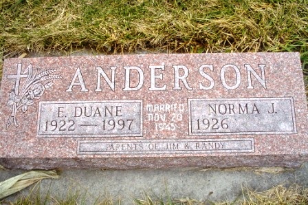 ANDERSON, NORMA J - Jones County, Iowa | NORMA J ANDERSON 