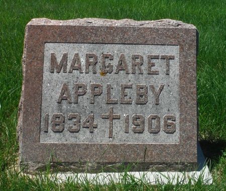 APPLEBY, MARGARET - Jones County, Iowa | MARGARET APPLEBY 