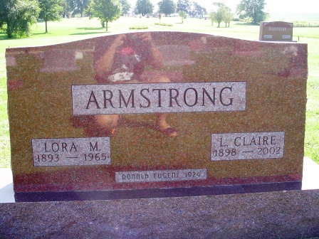 ARMSTRONG, L. CLAIRE - Jones County, Iowa | L. CLAIRE ARMSTRONG 