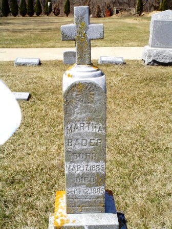 BADER, MARTHA - Jones County, Iowa | MARTHA BADER 