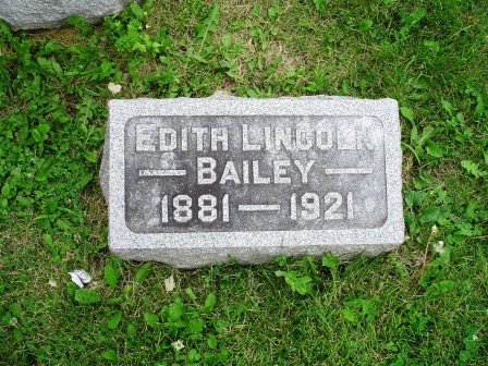 LINCOLN BAILEY, EDITH - Jones County, Iowa | EDITH LINCOLN BAILEY 