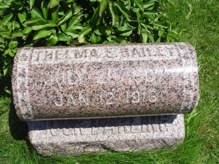 BAILEY, THELMA E - Jones County, Iowa | THELMA E BAILEY 