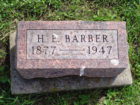 BARBER, H.E. - Jones County, Iowa | H.E. BARBER 