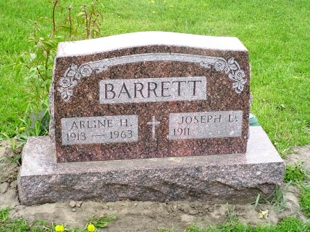 BARRETT, ARLINE H - Jones County, Iowa | ARLINE H BARRETT 