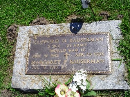 BAUSERMAN, MARGARET F - Jones County, Iowa | MARGARET F BAUSERMAN 