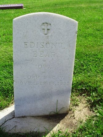 BEAR, EDISON L - Jones County, Iowa | EDISON L BEAR 