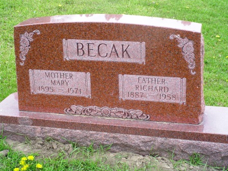 BECAK, MARY - Jones County, Iowa | MARY BECAK 