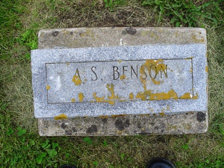BENSON, A.S. - Jones County, Iowa | A.S. BENSON 