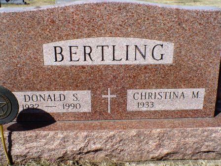 BERTLING, DONALD S - Jones County, Iowa | DONALD S BERTLING 