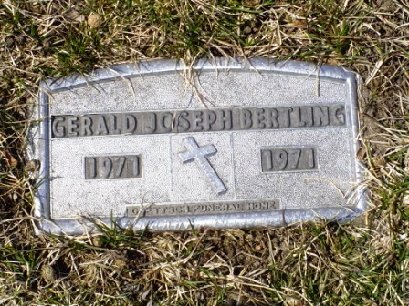 BERTLING, GERALD JOSEPH - Jones County, Iowa | GERALD JOSEPH BERTLING 