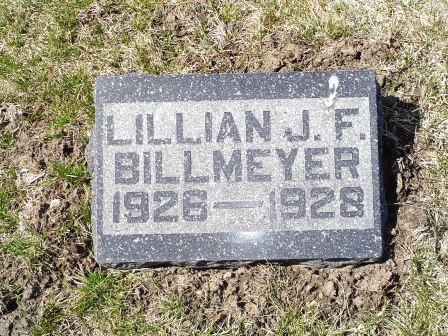 BILLMEYER, LILLIAN J.F. - Jones County, Iowa | LILLIAN J.F. BILLMEYER 