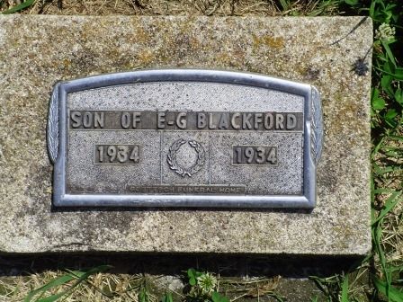 BLACKFORD, SON - Jones County, Iowa | SON BLACKFORD 