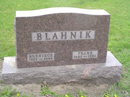 BLAHNIK, FRANK - Jones County, Iowa | FRANK BLAHNIK 