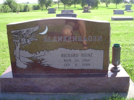 BLANKENHAGEN, RICHARD HEINZ - Jones County, Iowa | RICHARD HEINZ BLANKENHAGEN 