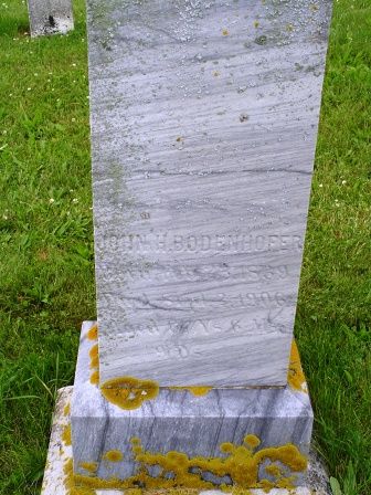 BODENHOFER, JOHN H - Jones County, Iowa | JOHN H BODENHOFER 